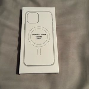 New Apple Clear iphone case (opened)